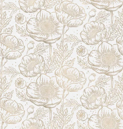 Golden Poppy White