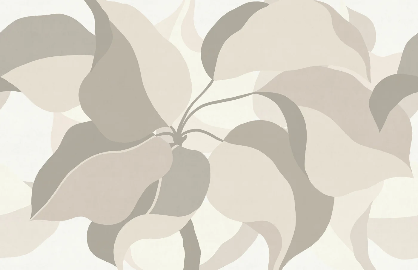 rebelwalls-grand-verdant-beige-r22077-flat Grand Verdant, Beige - Image 1