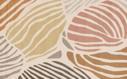 Graphic Leafs, Coral