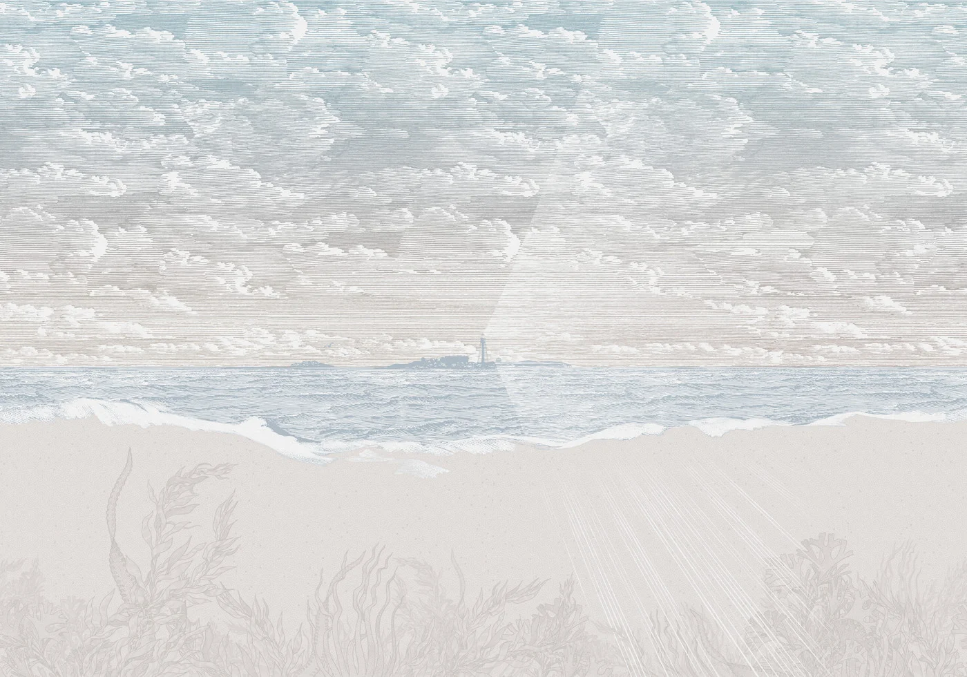 rebelwalls-guiding-light-seaweed-r19364-flat Guiding Light Seaweed - Image 1