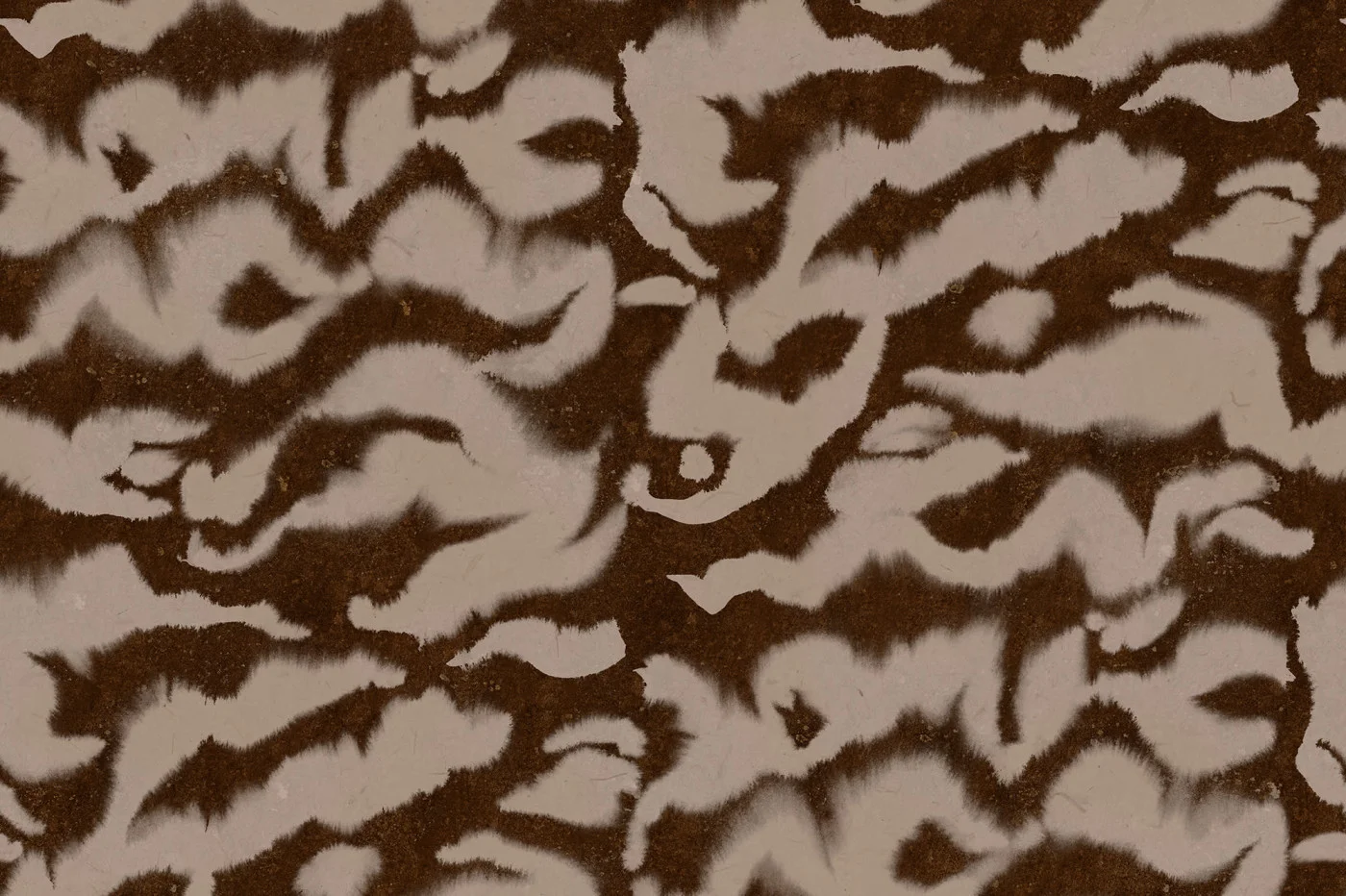 rebelwalls-guppy-lightbrown-r19830-flat Guppy, Lightbrown - Image 1