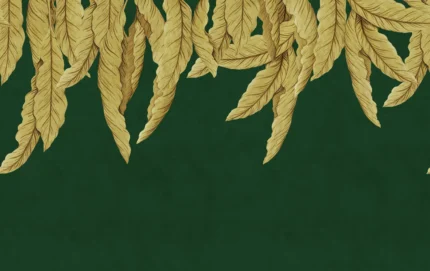 Hanging Palms – Dark Green