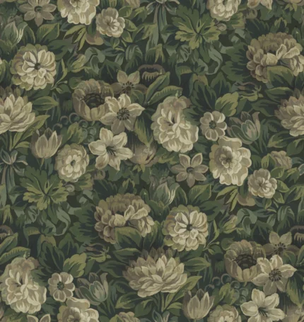 Heritage Floral, Green