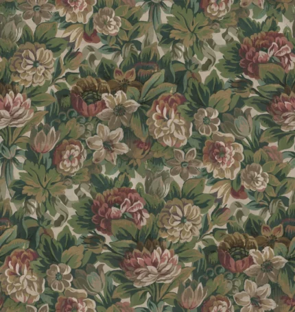 Heritage Floral, Red