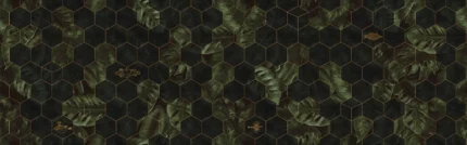 Hexagon Leaves