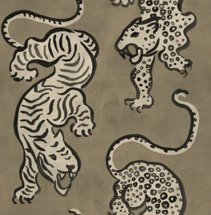 Ink Tiger, Brown