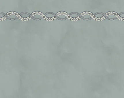 Ivory Braid, Blue – Blue