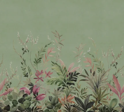 Jungle Meadow, Green | Free Shipping