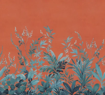 Jungle Meadow, Orange | Free Shipping