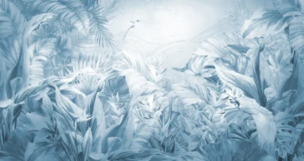 Jungle Plants – Blue