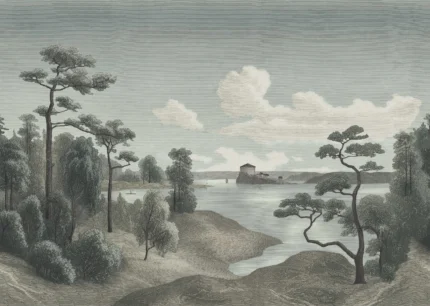Lake View, Blue