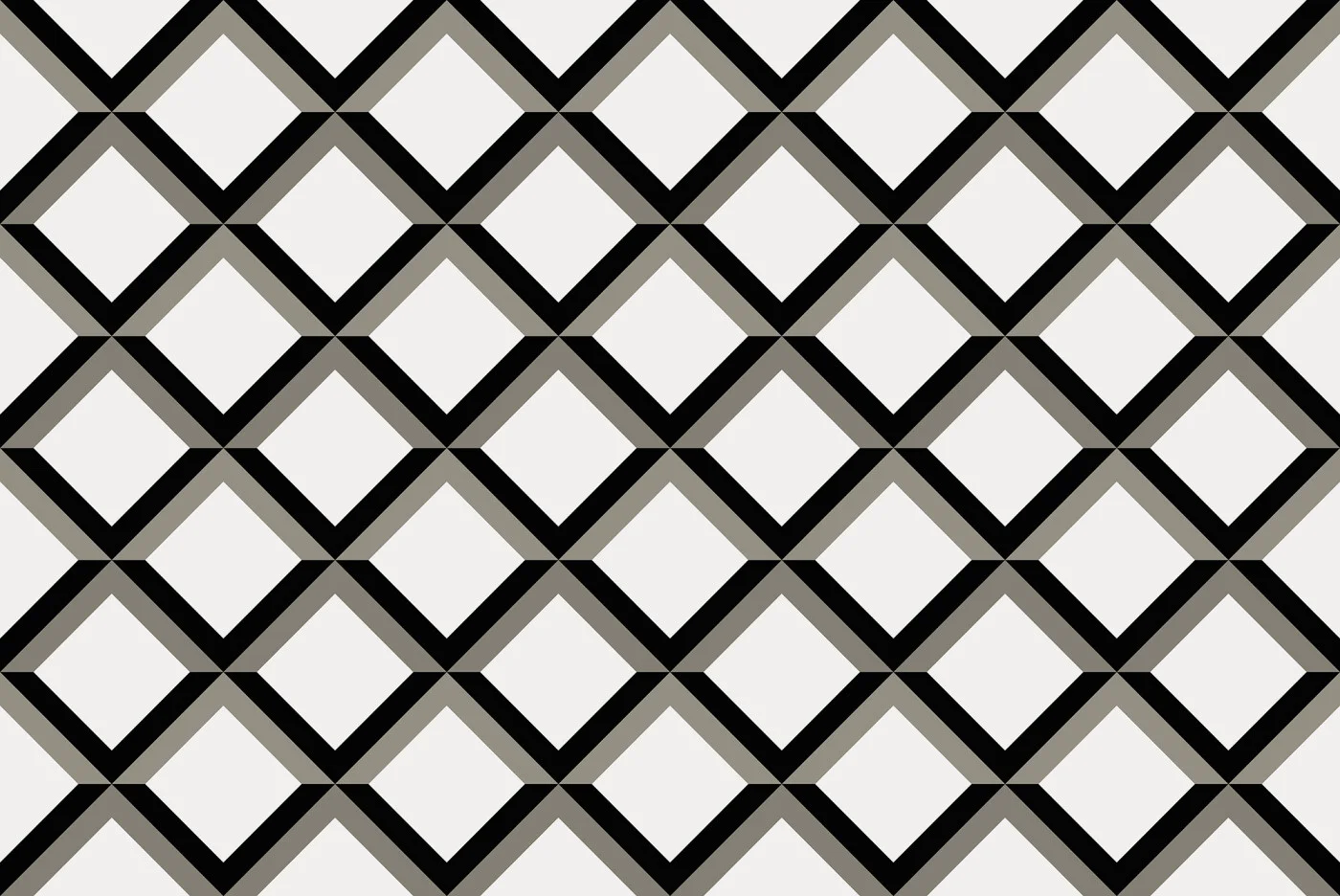 rebelwalls-lattice-gray-r21568-flat Lattice, Gray | Extraordinary Wallpaper by Rebel Walls - Image 1