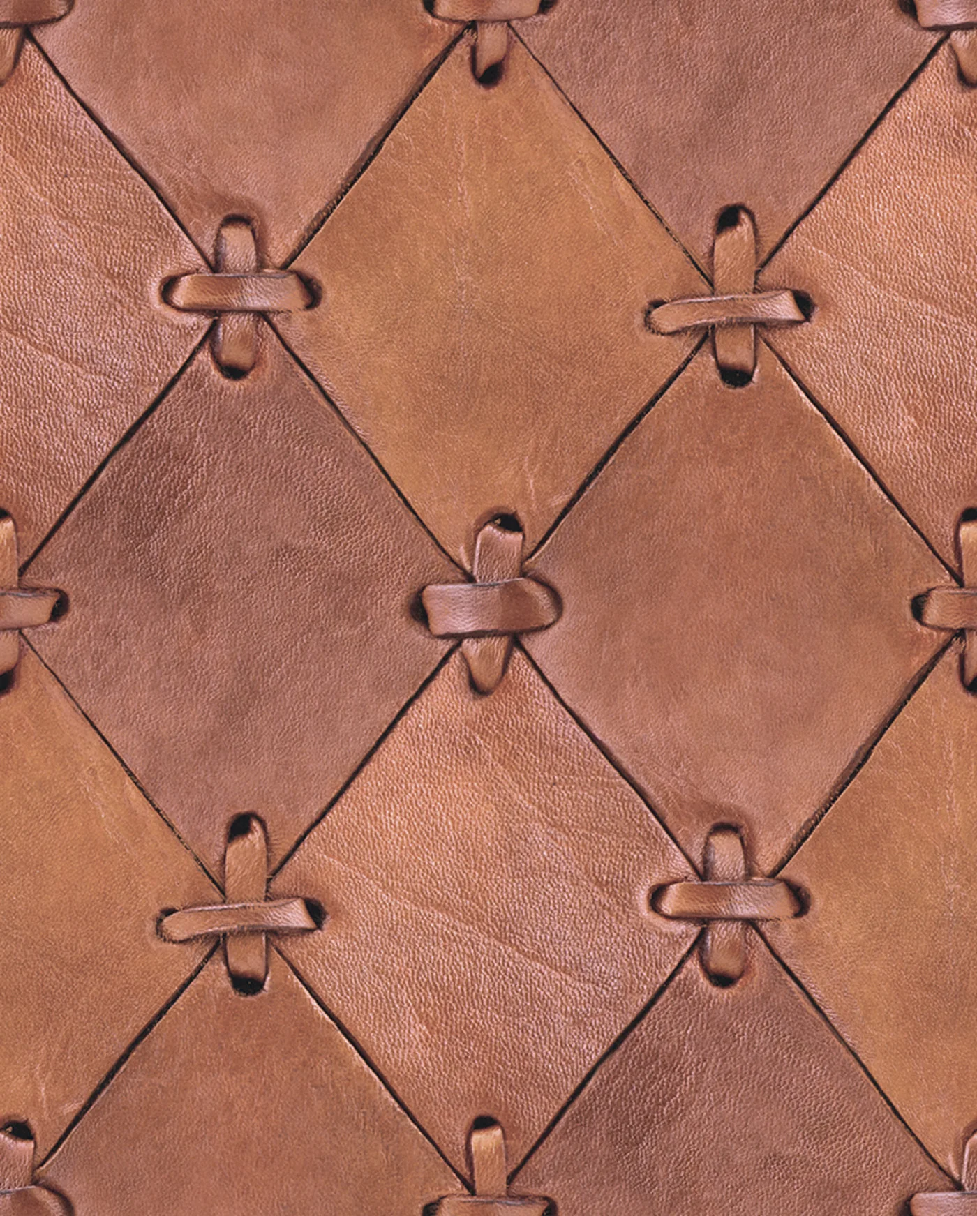 rebelwalls-leather-rhombs-r14121-flat Leather Rhombs - Image 1