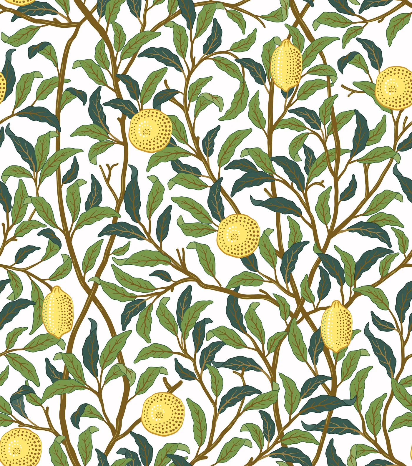 rebelwalls-lemon-garden-day-r20932-flat Lemon Garden, Day - Image 1