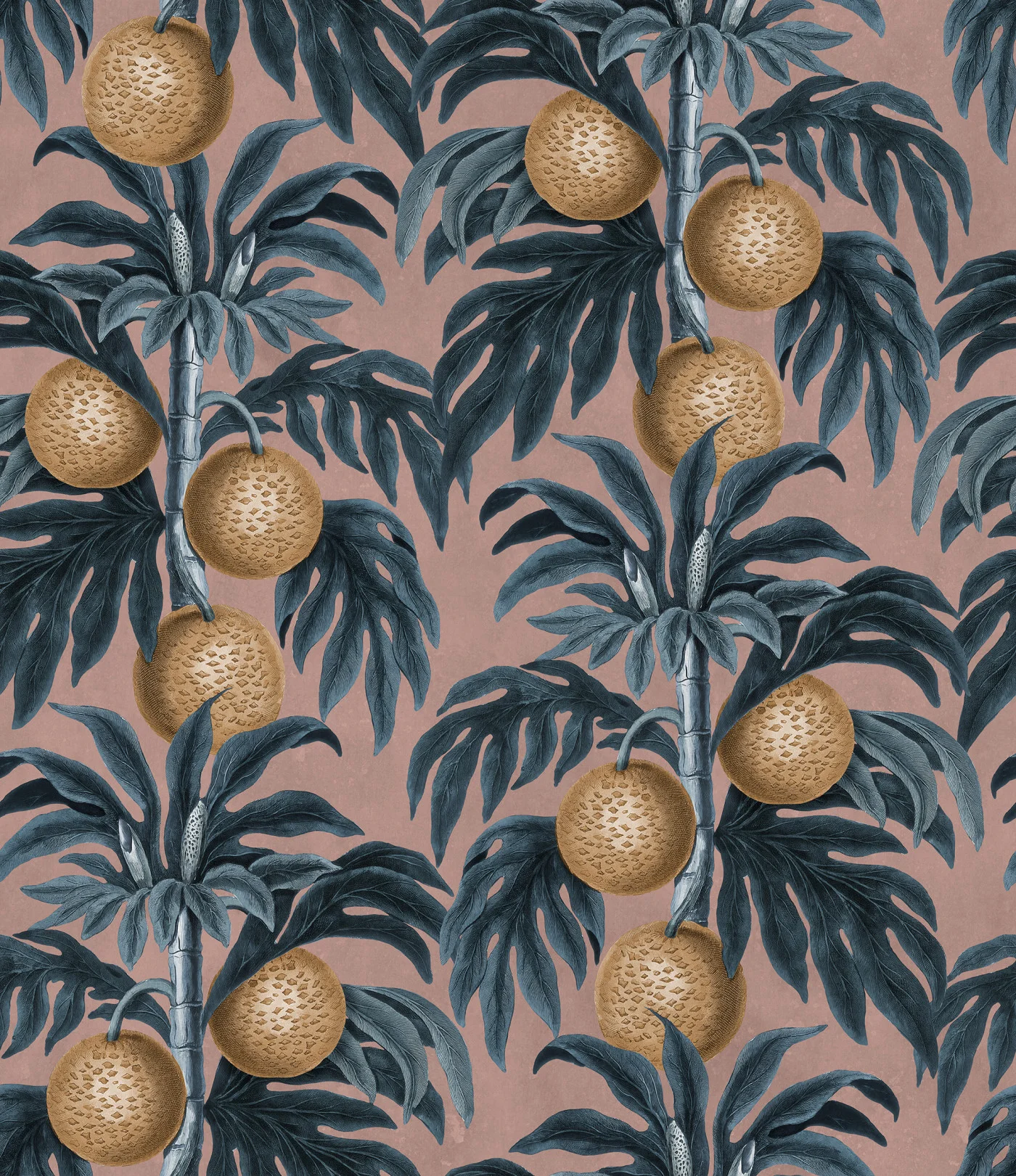 rebelwalls-lush-lemons-pink-r20884-flat Lush Lemons, Pink - Image 1