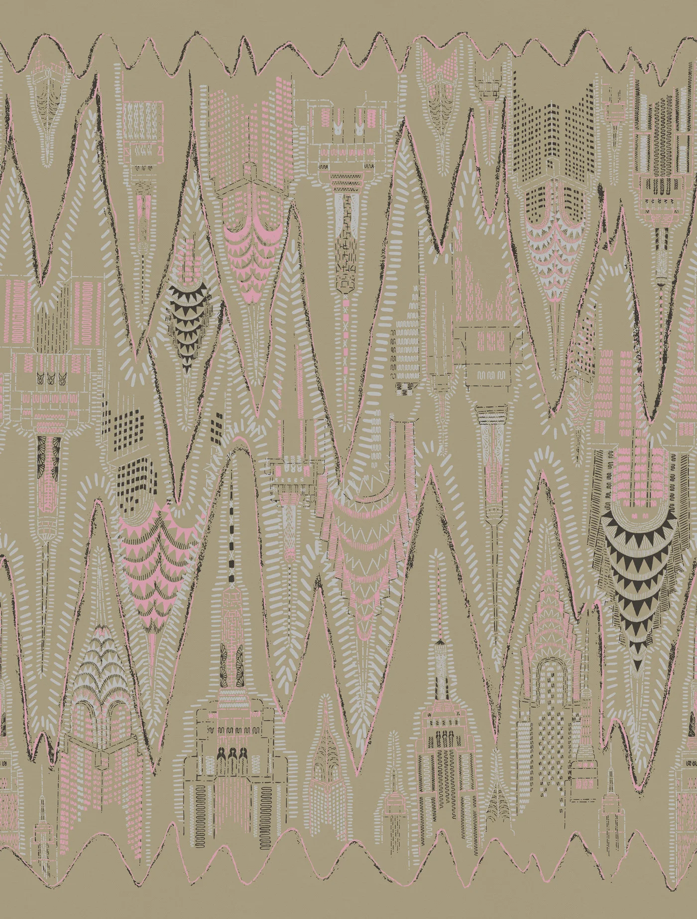 rebelwalls-manhattan-sandstone-r17965-flat Manhattan, Sandstone - Image 1