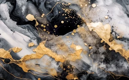 Marble Stream, Black