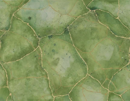 Marble Watercolor, Green
