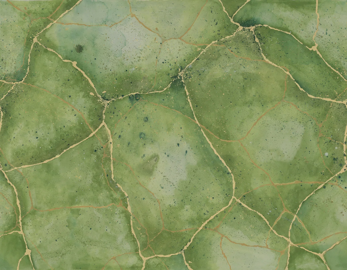 rebelwalls-marble-watercolor-green-r20843-flat Marble Watercolor, Green - Image 1