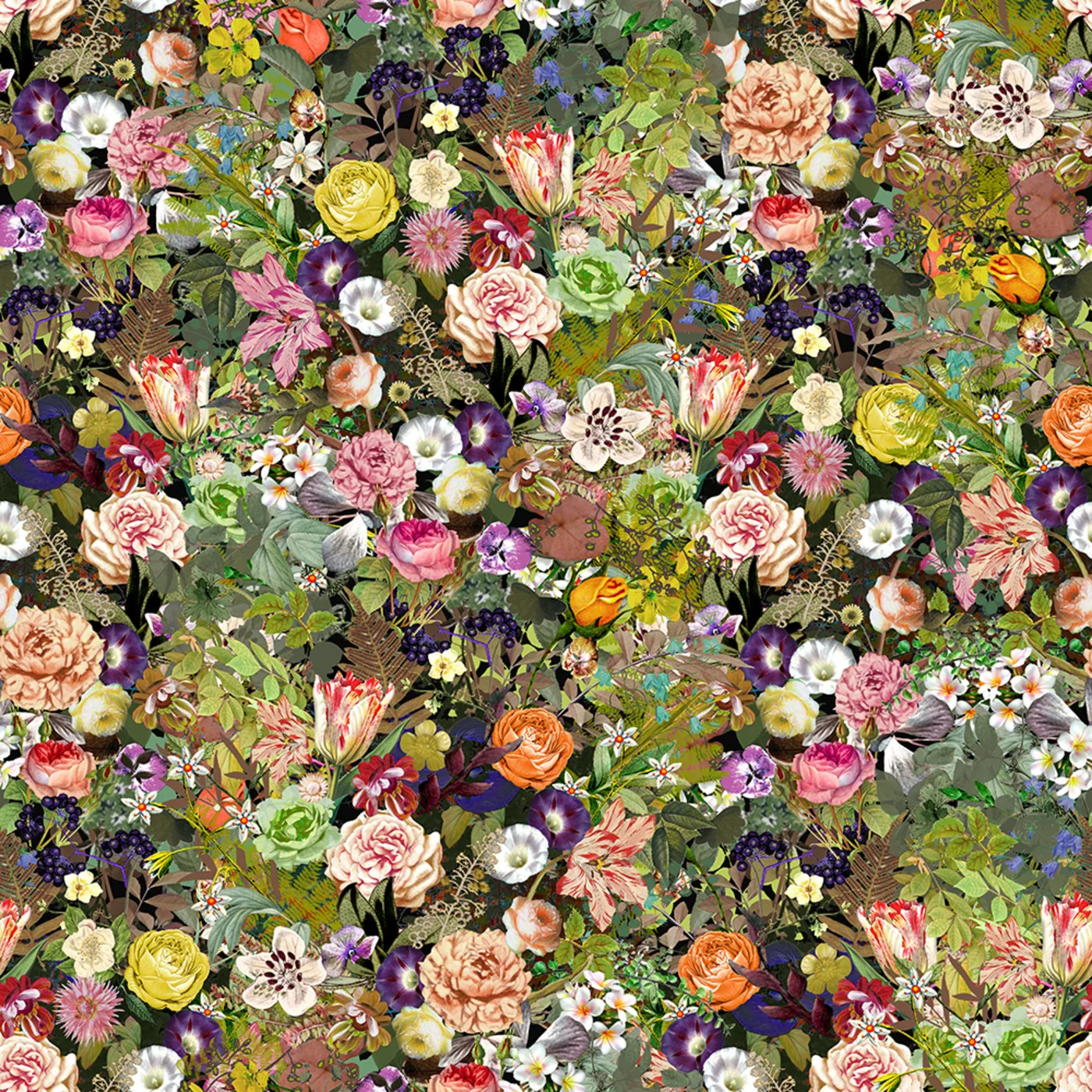 rebelwalls-meadow-color-r13142-flat Meadow, Color - Image 1