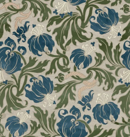 Midnight Peony, Beige