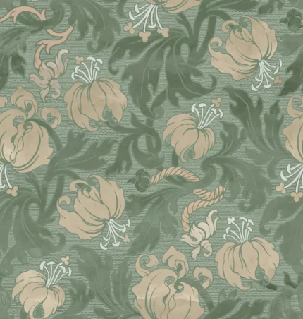 Midnight Peony, Green