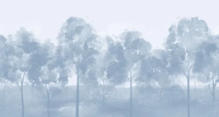 Misty Grove, Blue | Free Shipping