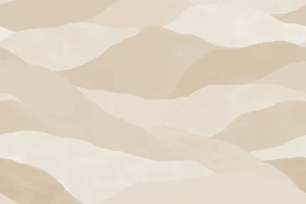 Misty Peaks, Peach | Free Shipping
