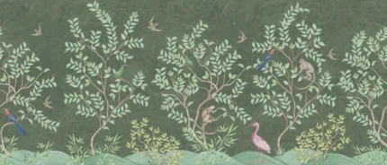 Monkeys Paradise Sage Green