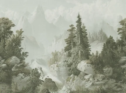 Mountain Horizon, Green