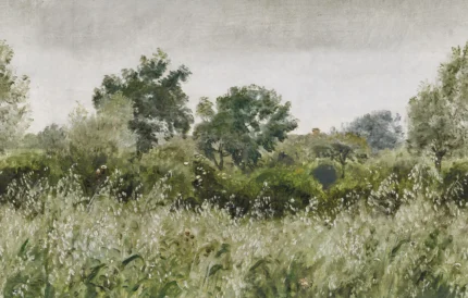 Oatfields, Spring, green | Extraordinary Wallpaper by Rebel Walls