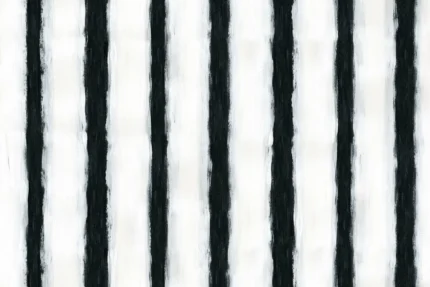 Painted Stripes, Black & White