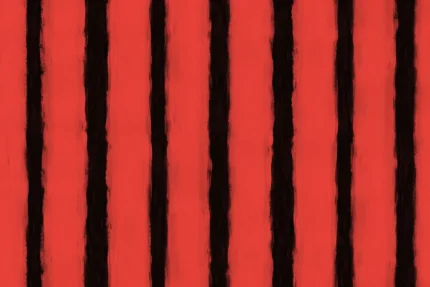 Painted Stripes, Red Pops Rebel Walls Wallpaper R20675