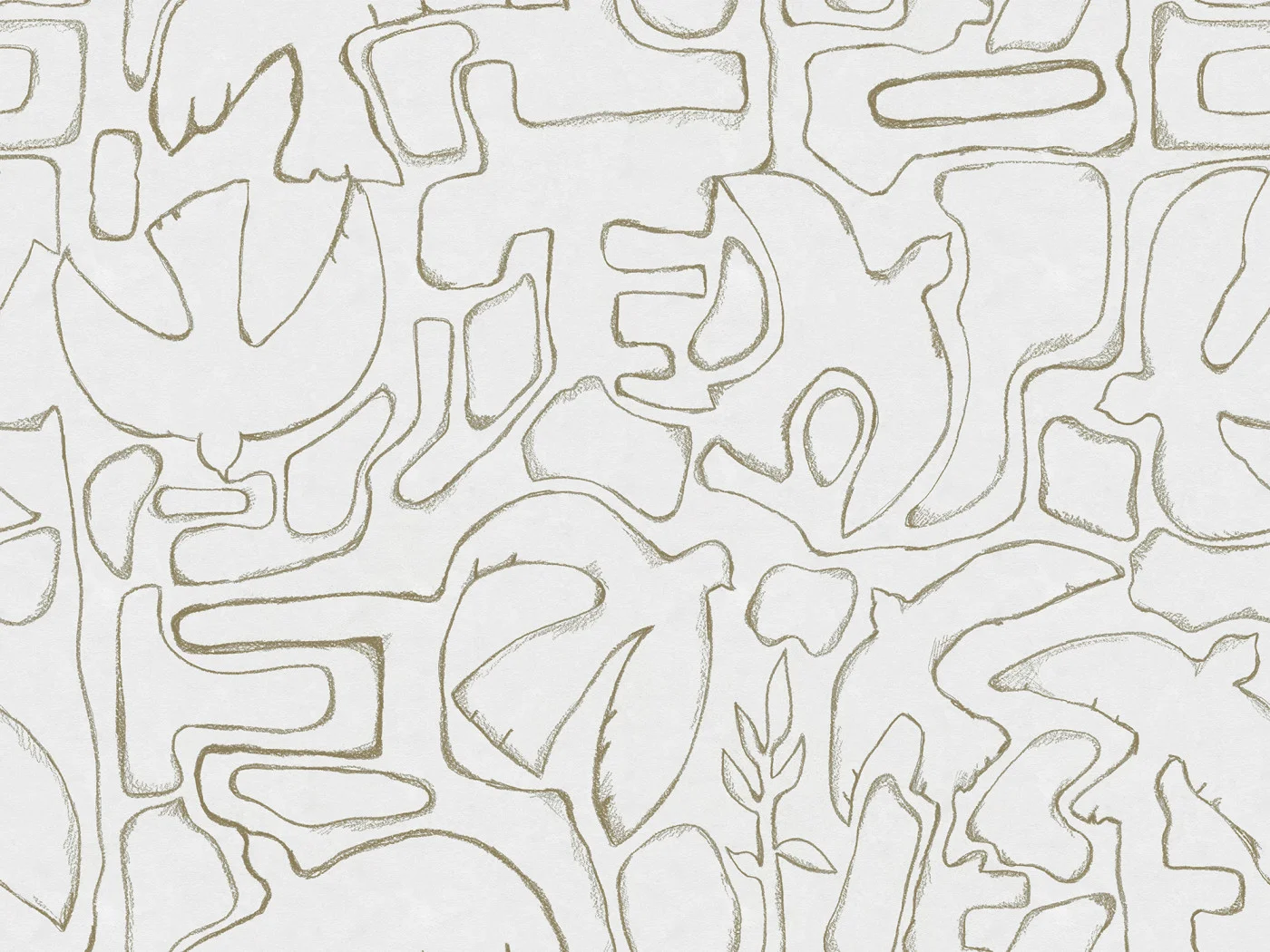 rebelwalls-peaceful-beige-r21186-flat Peaceful, Beige Pops Rebel Walls Wallpaper R21186