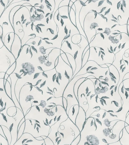 Peony Bloom, Blue