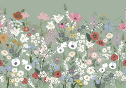 Playful Meadow – Green