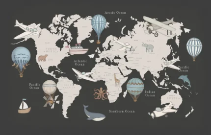 Playful World, Dark Blue