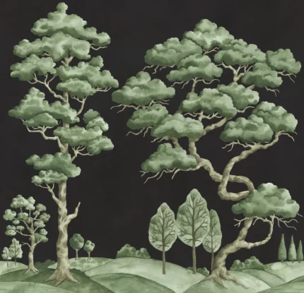 Poetic Trees, Black