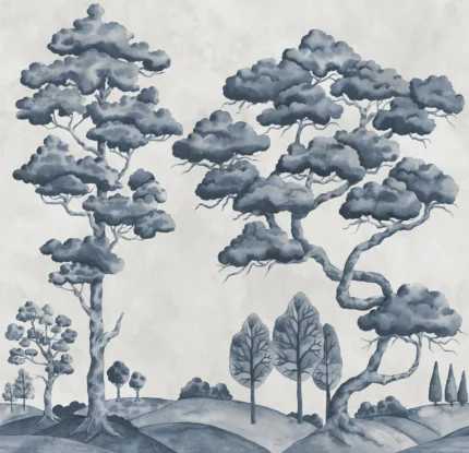 Poetic Trees, Blue