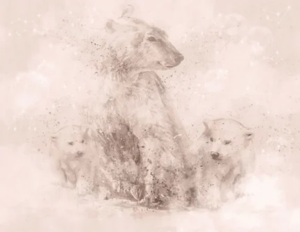 Polar Bear, Soft Pink
