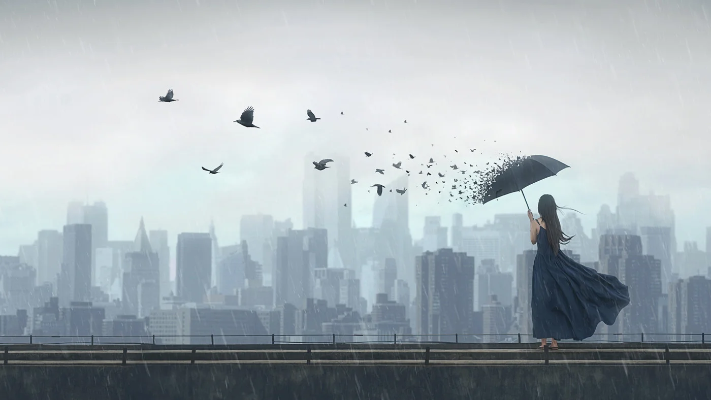 rebelwalls-rain-bird-r19079-flat Rain Bird Pops Rebel Walls Wallpaper R19079