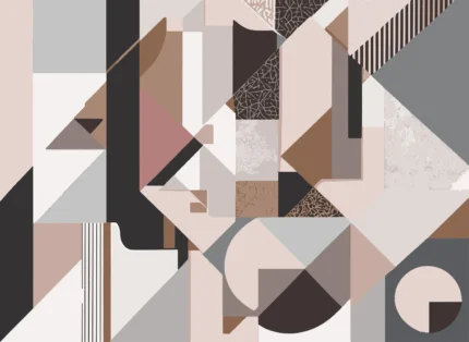 Retro Shapes, Pastel