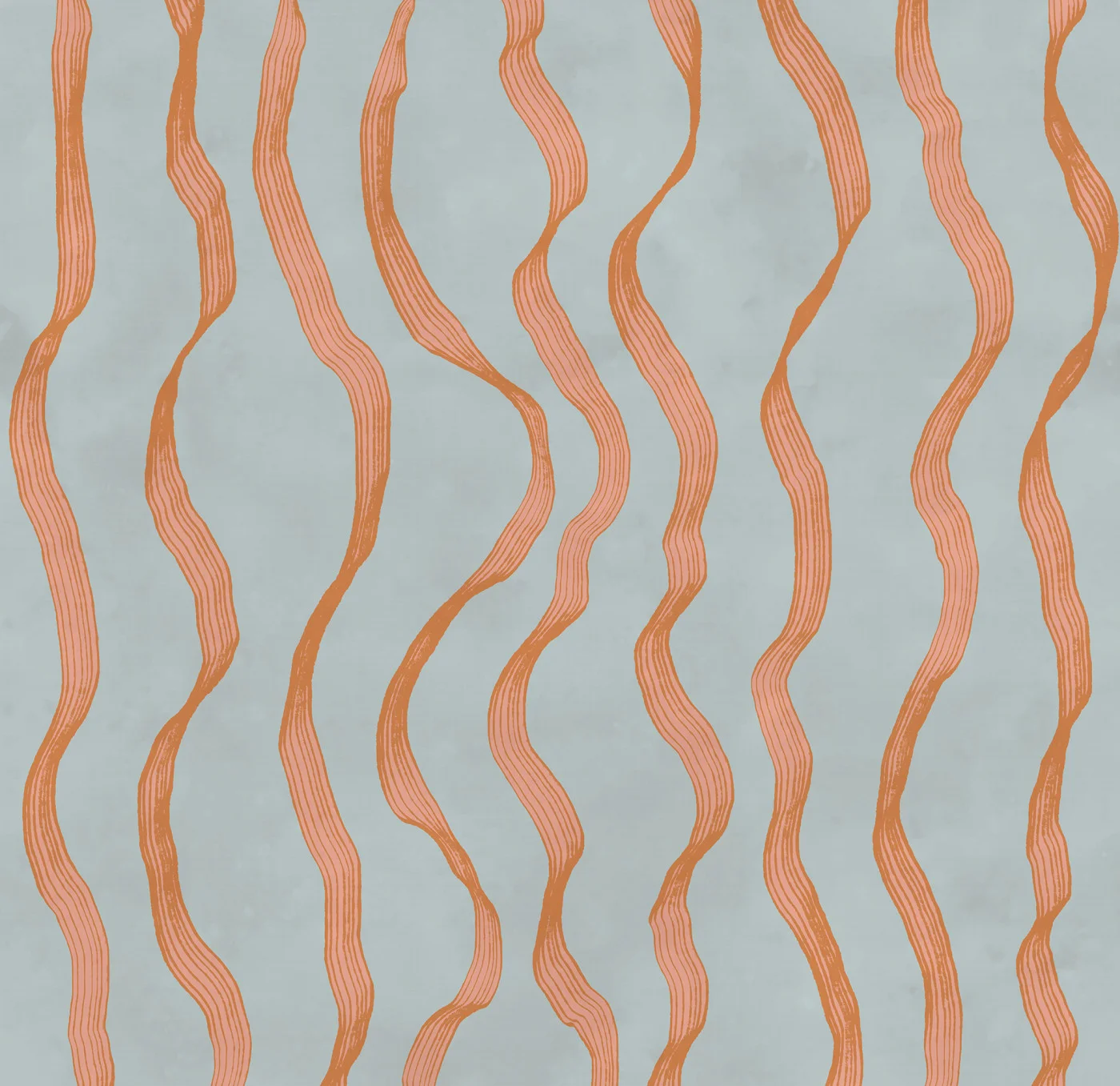 rebelwalls-ribbon-stripe-blue-r21624-flat Ribbon Stripe, Blue | Extraordinary Wallpaper by Rebel Walls - Image 1
