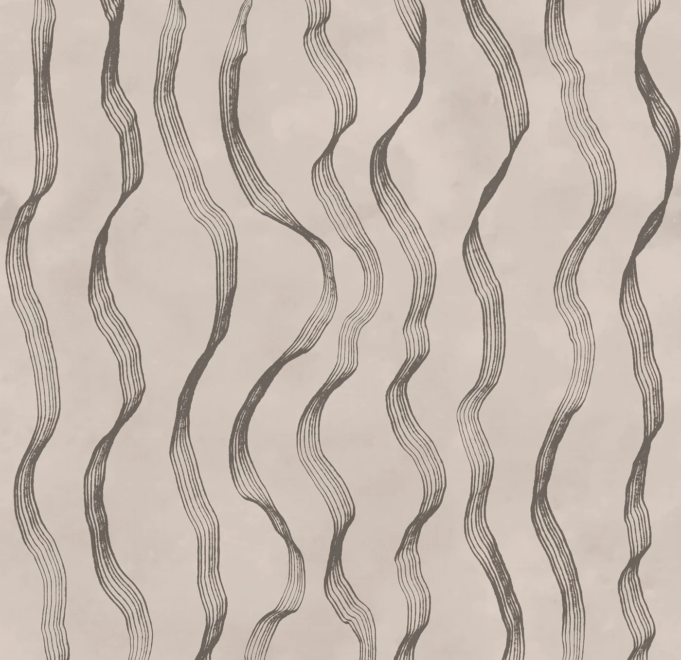 rebelwalls-ribbon-stripe-gray-r21622-flat Ribbon Stripe, Gray | Extraordinary Wallpaper by Rebel Walls - Image 1