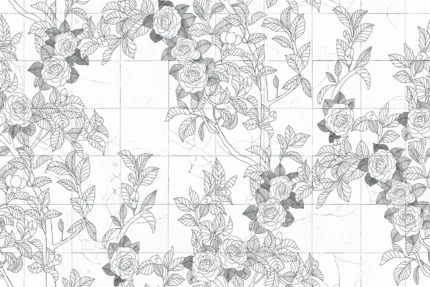 Rose Tiles Graphite