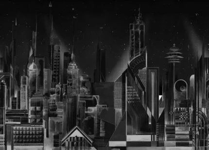 Sci-Fi Town, Black