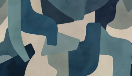 Serene Layers, Blue