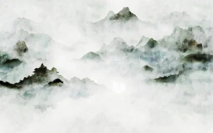 Serene Mountains, Green