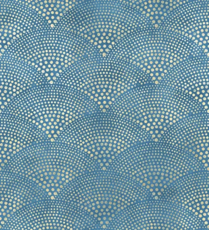 Shimmer Fan, Blue | Extraordinary Wallpaper by Rebel Walls