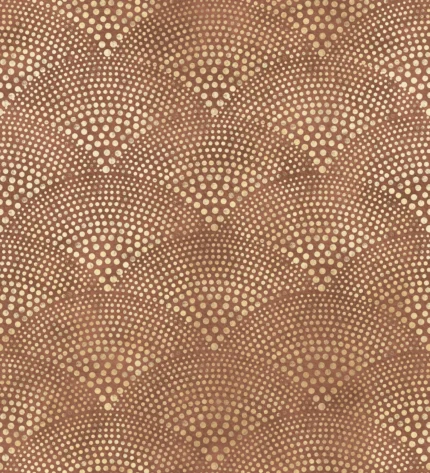 Shimmer Fan, Rust | Extraordinary Wallpaper by Rebel Walls